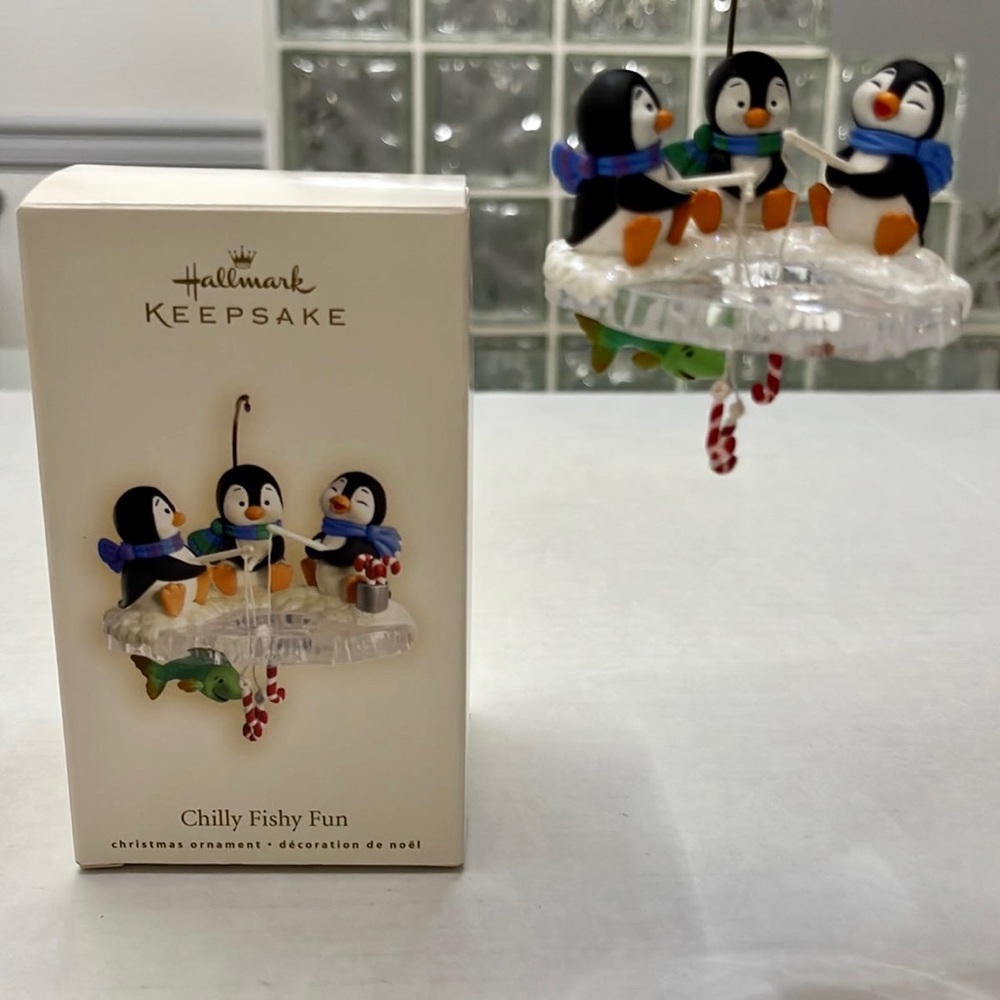 Hallmark Keepsake Ornament
Chilly Fishy Fun
Circa 2007